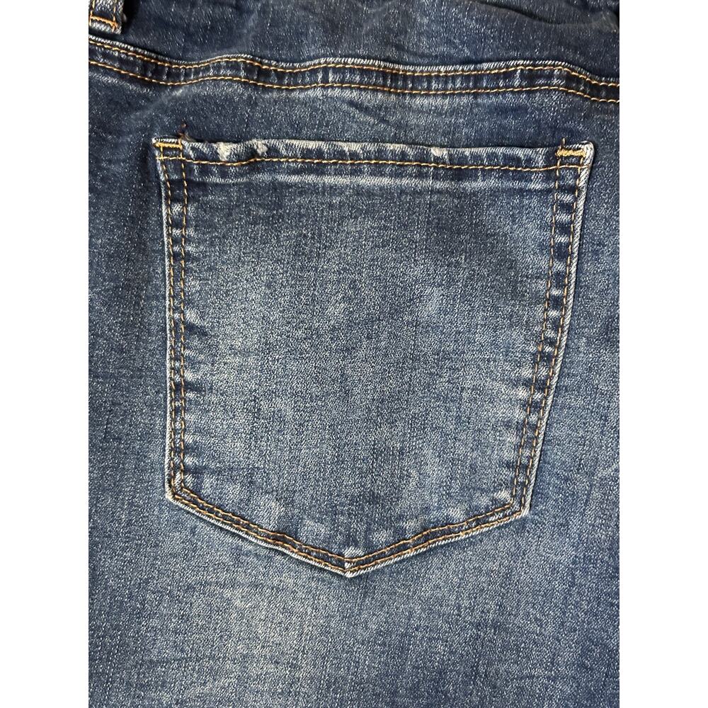 Woman Within 18W Stretchy Straight Leg Denim Jeans Excellent Condition - Picture 4 of 11